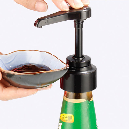 Oyster sauce bottle pressure nozzle pump head fuel consumption squeezer household fuel consumption squeeze oyster sauce manual special pot fuel consumption bottle pressure mouth