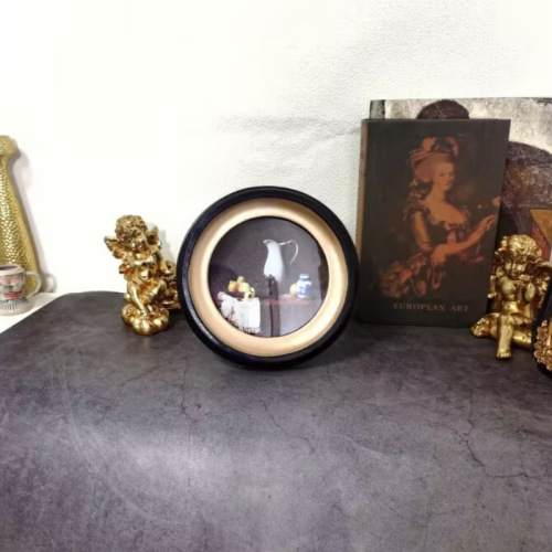 European retro light luxury decorative painting living room entrance dining room bedroom mural American literary hanging painting sofa background wall