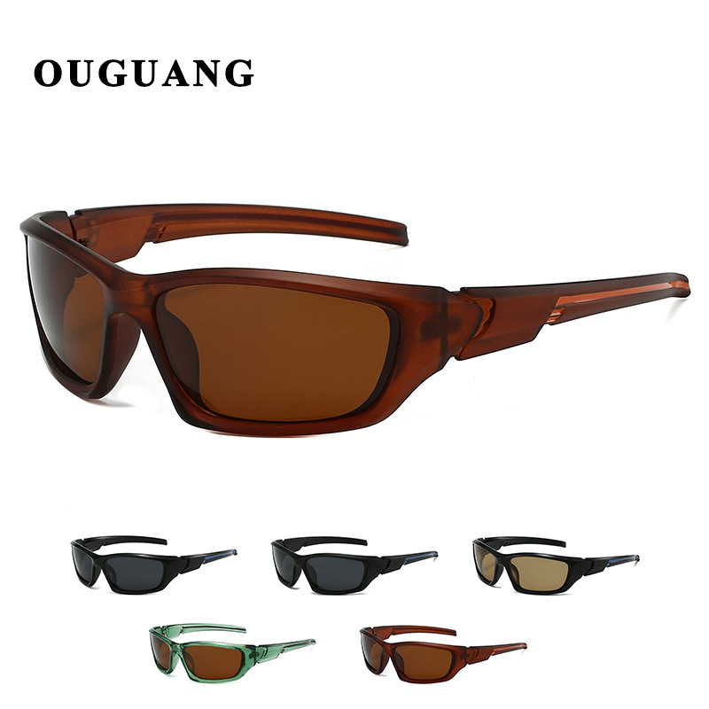 2025 nuevas gafas deportivas al aire libre polarizadas transfronterizas gafas de sol de visión nocturna gafas de sol para hombres y mujeres