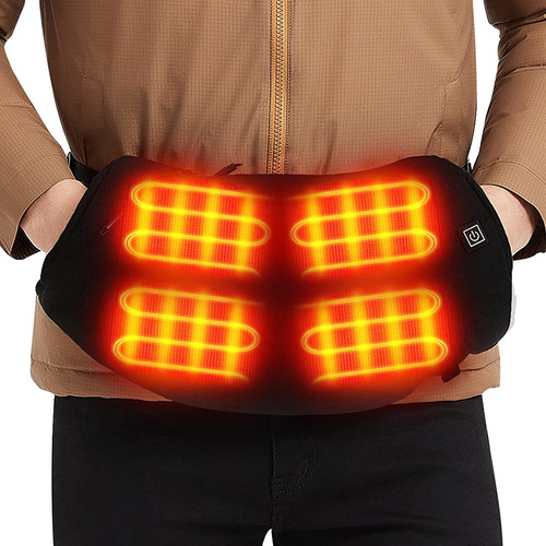 Amazon Electric Heated Hand Warmer USB Rechargeable Heating Hand Warmer Bag Portable Waist Bag Hand Warmer Outdoor Multi-Function Bag