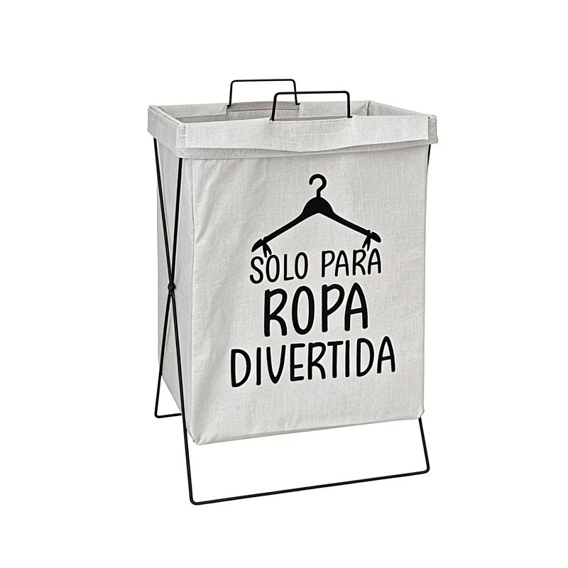 Cesta de ropa sucia Cesta de almacenamiento de ropa sucia Cesta de almacenamiento de ropa sucia Cesta de almacenamiento de ropa sucia Cesta de lavandería de baño Cesta de almacenamiento de ropa plegable para el hogar