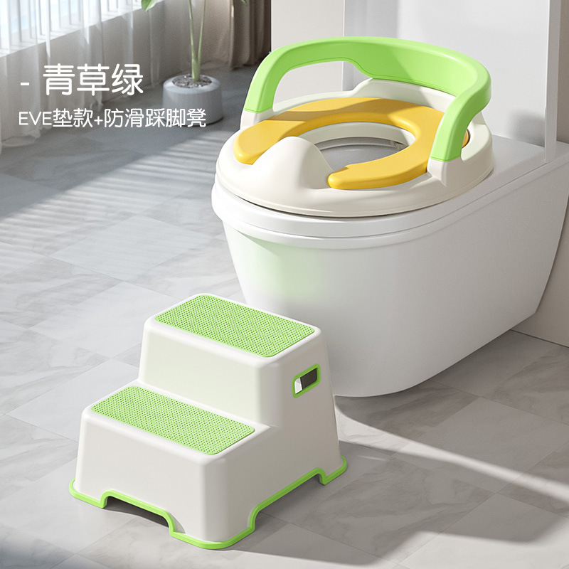 Anillo de inodoro para bebés y niños, inodoro grande para el hogar, niño, niña, inodoro para bebé, asiento especial, cubierta para orinal, escalera, niño