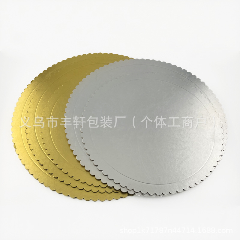 8 / 10 / 12 pulgadas placa de pastel base de pastel cartón almohadilla de pastel base de pastel exclusivo transfronterizo