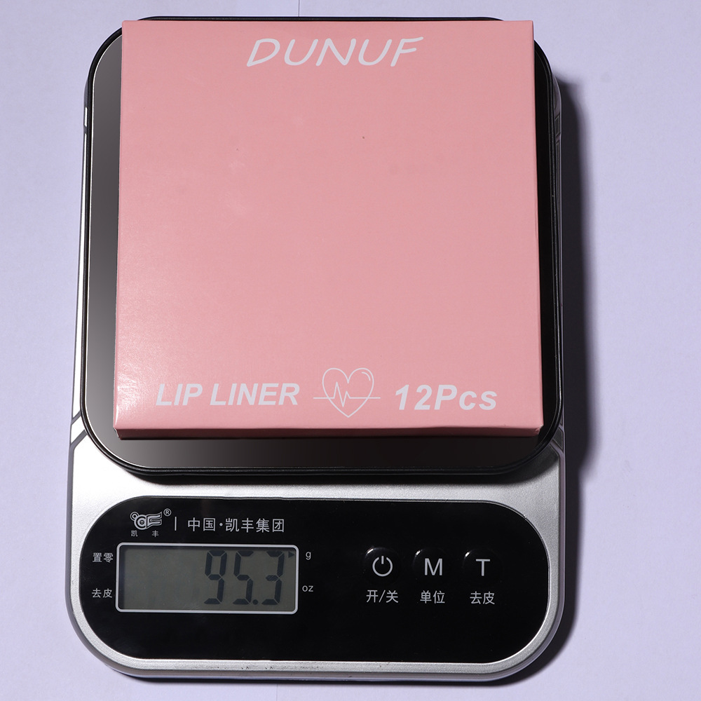 Please check out the DUNUF 12-tube easy-to-color velvet matte lip liner pen! Disclaimer for links details Picture