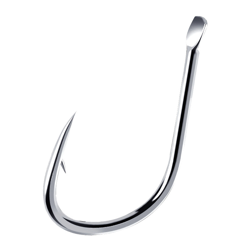 Cuchillo de carpa de plata mejorado nuevo gancho de pescado Guandong boca torcida carpa de plata cabeza grande carpa de plata blanca de alta resistencia de púas sin púas