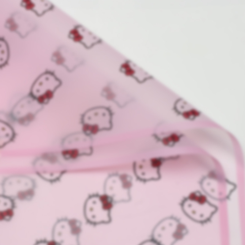 Papel de regalo floral impermeable creativo
