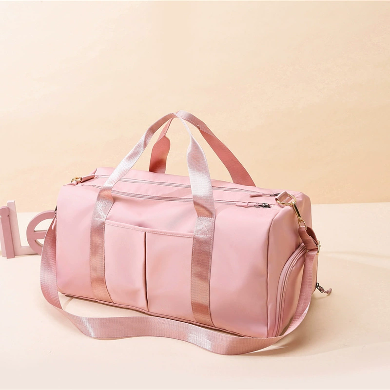 Уличная дорожная сумка Новая сумка для йоги с влажным и сухим разделением для йоги обувь спортивная тренировочная сумка большого размера сумка для фитнеса на заказ
