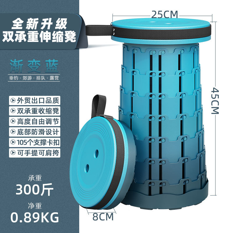 새로운 업그레이드 45cm 그라디언트 블루