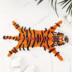 国境を越えたアマゾンのトラはカシミヤのように快適に家庭用の滑り止め寝室の窓の足にリビングのお茶のマットを敷いている