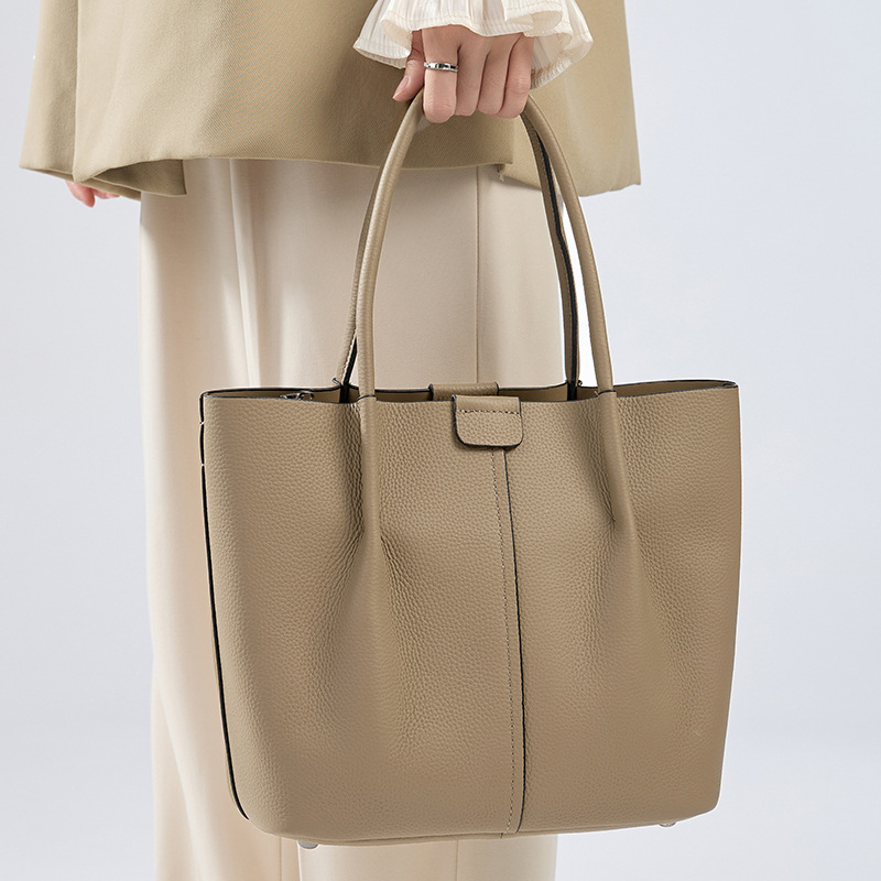 Damen Ledertasche Als Beuteltasche Für Pendler Und Alltag_voghion.com
