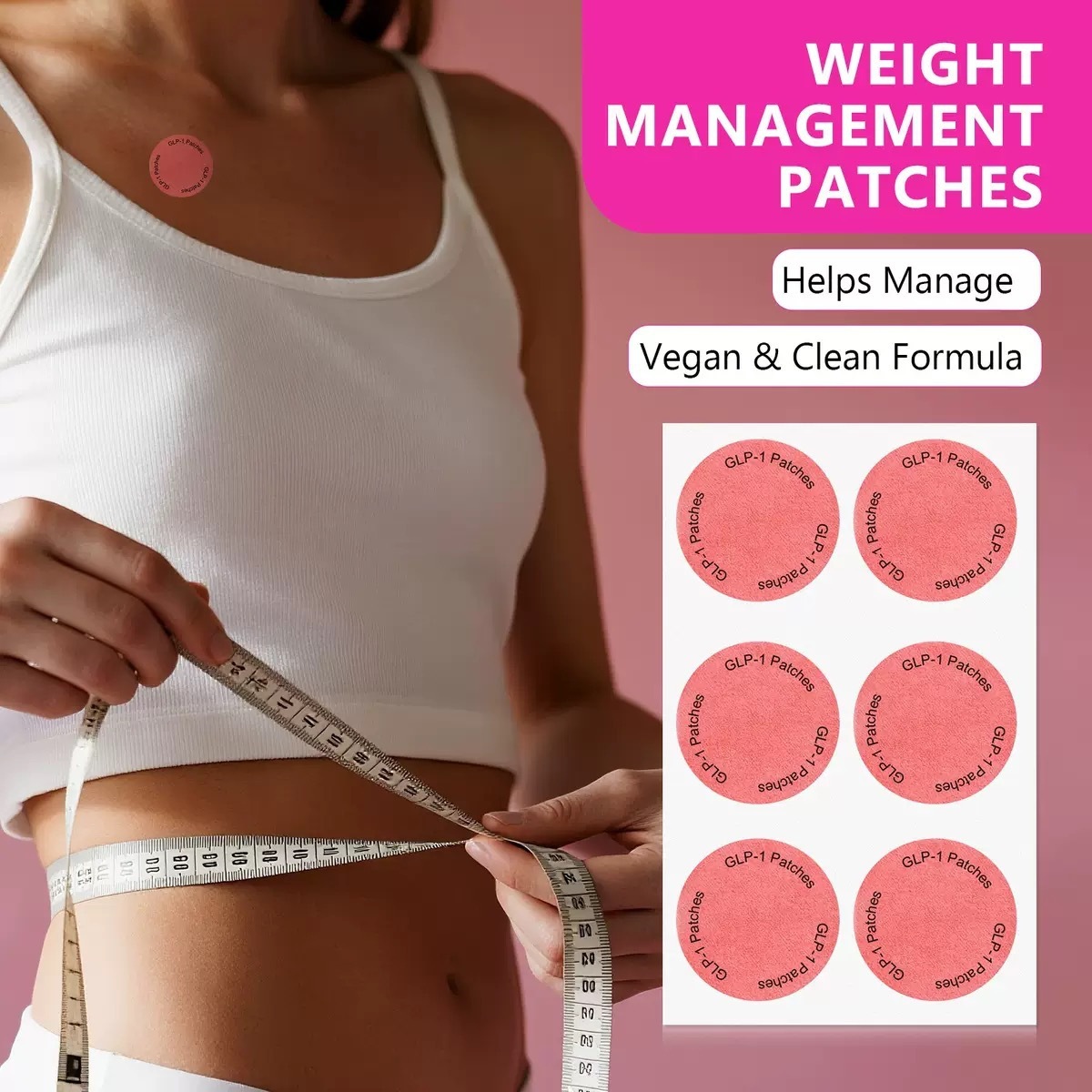 TK's bestseller GLP-1 Patches, a body care patch, is gentle and lightweight, portable, and suitable for cross-border use