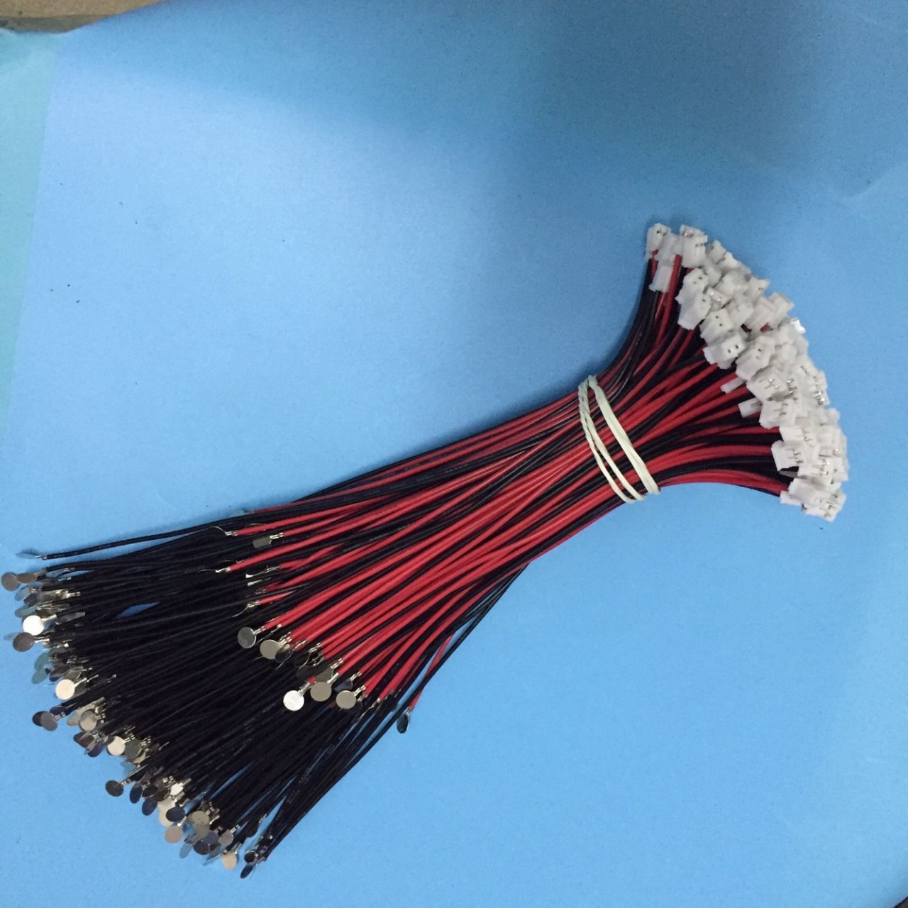 PH2.0镍片端子线镍片电池连接线动力电池碰焊连接线红黑端子线束