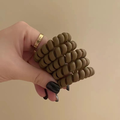 Korean hair tying phone cord hair rope for women summer ponytail does not hurt hair ins simple hair band rubber band wholesale decoration