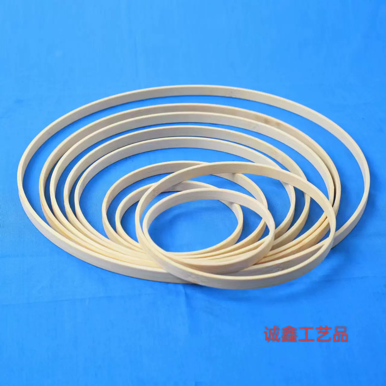 厂家直供批发竹圈捕梦网团扇配件骨架DIY工艺品古风灯笼花灯扇框