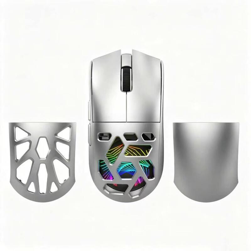 Popular S330 magnetic cover, three-mode RGB, high-end gaming mouse with 3311 driver and hollow design