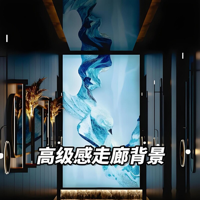 Customized Pattern Classy Enamel Stained Glass Interior Partition Background Wall Decorative Glass Privacy Protection Opaque