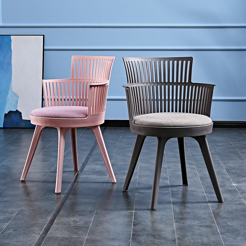 伊姆斯罗马椅办公椅餐椅会客椅新款塑料椅样式多颜色多舒适靠背椅