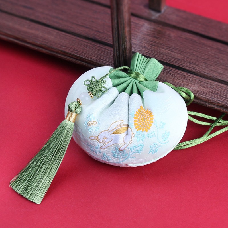 Dragon Boat Festival repelente de mosquitos bolsita de brocado bolsita vacía bolsita portátil antiguo coche colgante Dragon Boat Festival regalo
