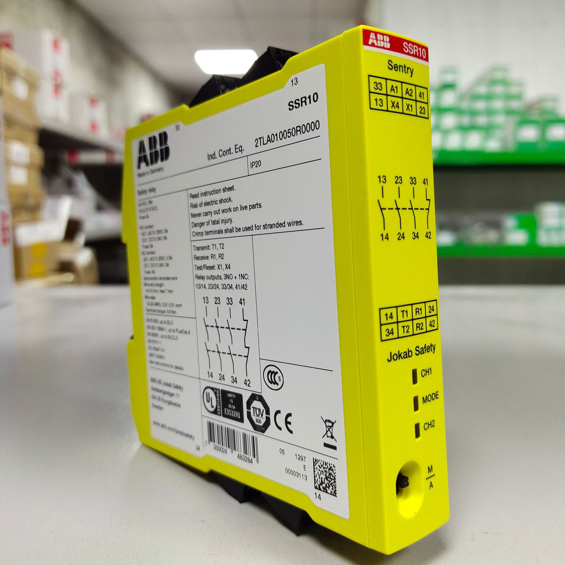 Relé contactor ABB A26-30-10 220-230 V 50 Hz para mercado de accorios Relé contactor ABB A26-30-10 220-230 V 50 Hz para mercado de accorios