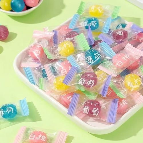 White Peach Hard Candy Juice Marriage Celebration Candy Lemon Mint Girl Heart Fashion Snack Candy Bulk Wholesale Distribution