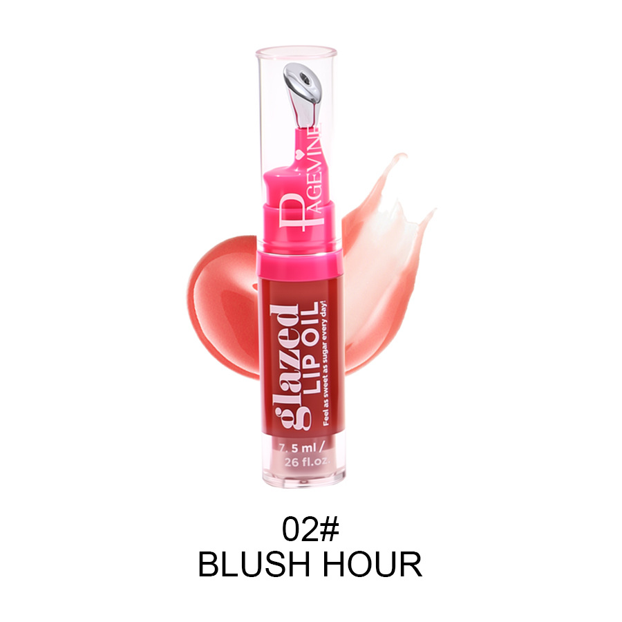 Cross-border PAGE VINE ALUMINIUM ICE TOLOR LABIAL Gloss de alto brillo e hidratación profunda y suave