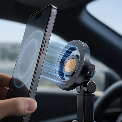Navigation Mount, Supports Horizontal and Vertical — Car phone holder