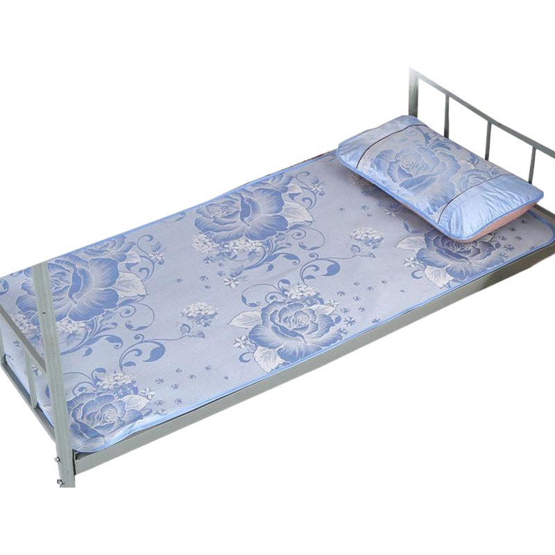 New ice silk mat student dormitory single 0.8/0.9/1.0 upper and lower mat factory direct spot wholesale