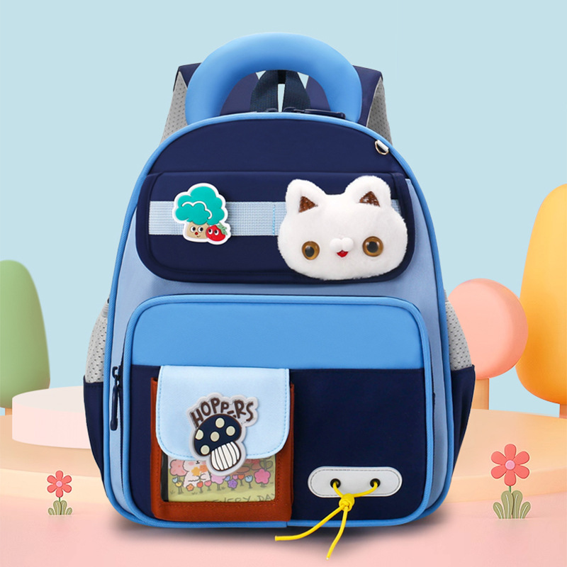 Mochila infantil transfronteriza linda niña jardín de infantes mochila escolar transpirable dibujos animados preescolar mochila para niños