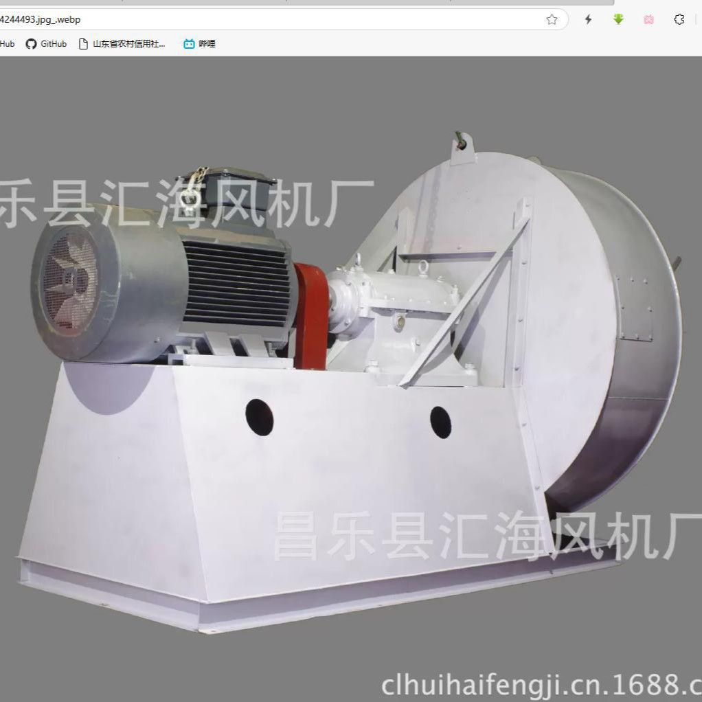 4-68 No. 12.5D 22kw 鼓风机，鼓风机，离心风机 除尘风机