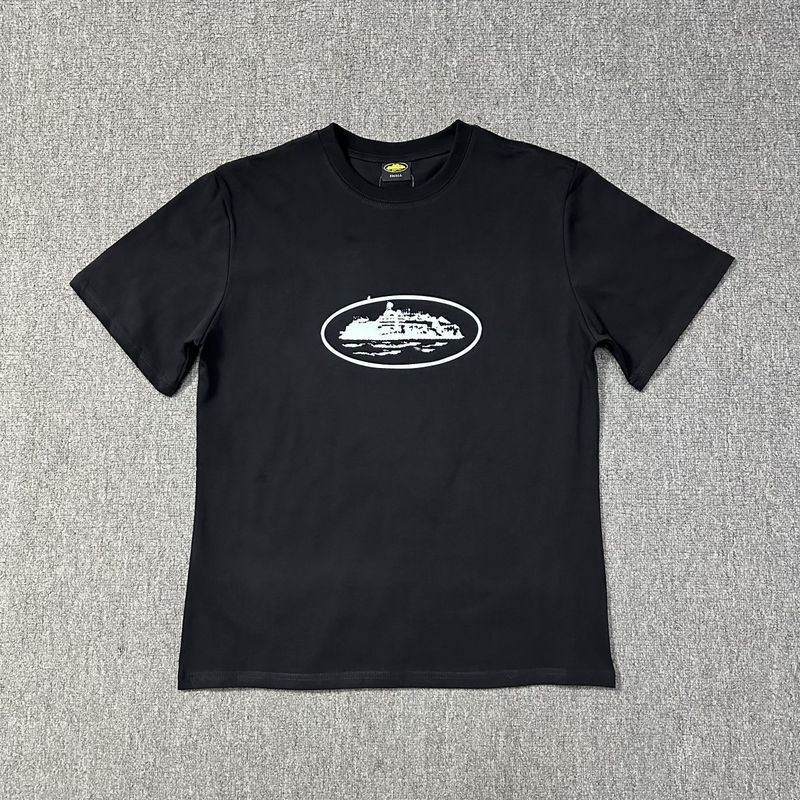 240g corteiz マンハッタン島シリーズ Tシャツ 半袖 レターロゴプリント 男女兼用 ダブルヤーン ファッション 半袖 トレンド|undefined