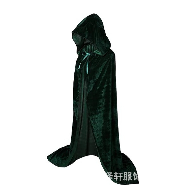 万圣节披风cosplay化妆舞会服装女巫精灵吸血鬼披风巫师斗篷服饰|undefined