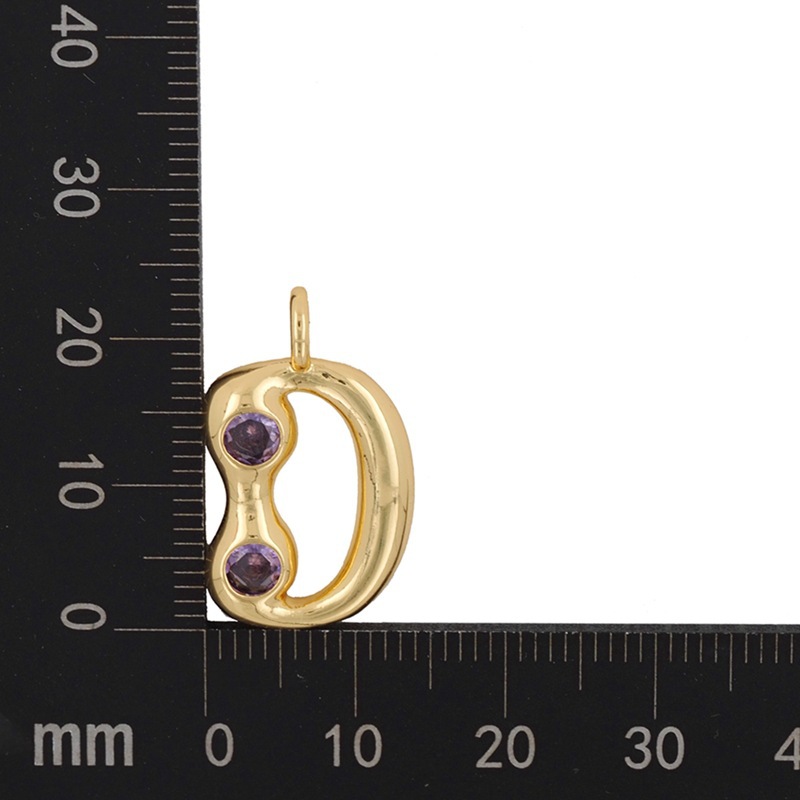 5g Weight Pendant Jewelry Making Type Zircon Inlay Material DIY Jewelry Accessories Classification 1 Piece Quantity Copper Material Water Droplets Pattern Inlay Design Simple Style, Classic Style Style 1 Piece Copper Zircon Water Droplets Pendant 2