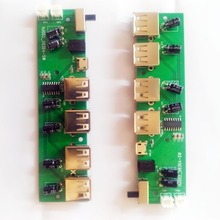 usb hub������pcb��  HS8836AоƬ ֧��bc1.2 �����OӋ���aԭ���S