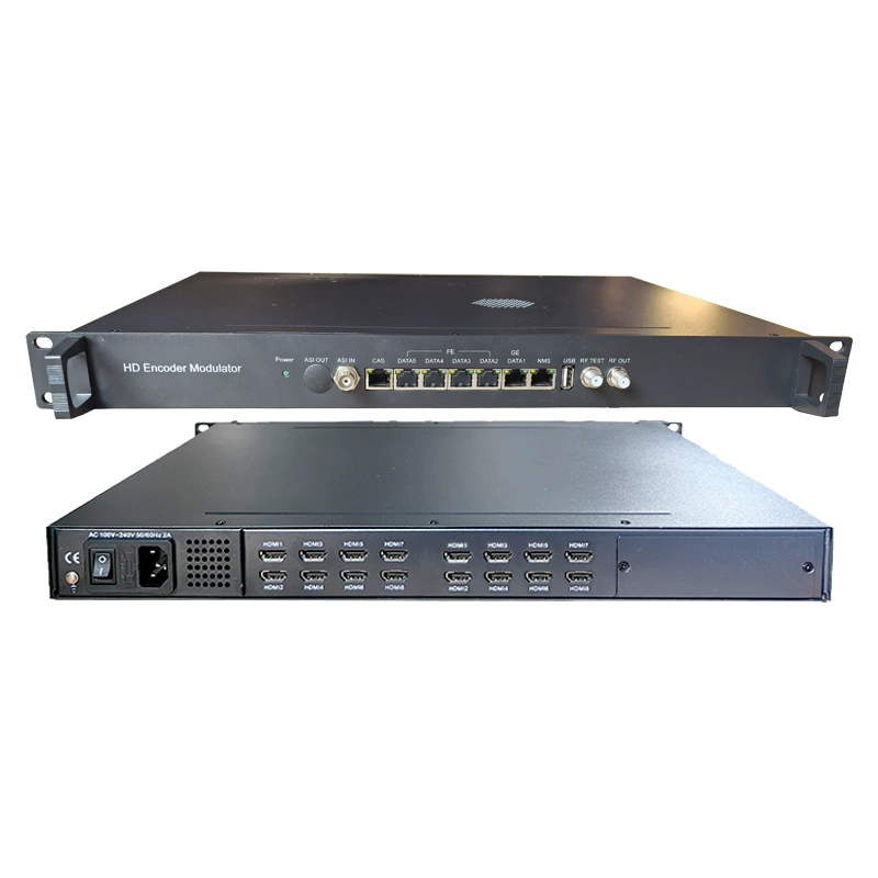 16-путевая система HDMI в RF TV HD энкодер DVB-T DVB-C ATSC DTMB