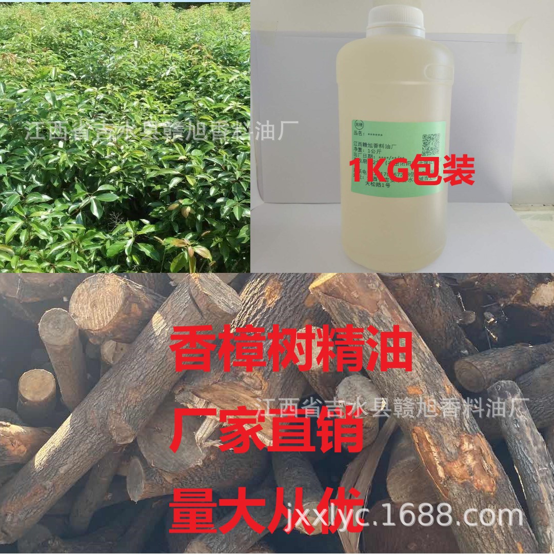 厂家批发植物蒸馏提取单方日化原料空气清新蚊虫除异味香樟树精油