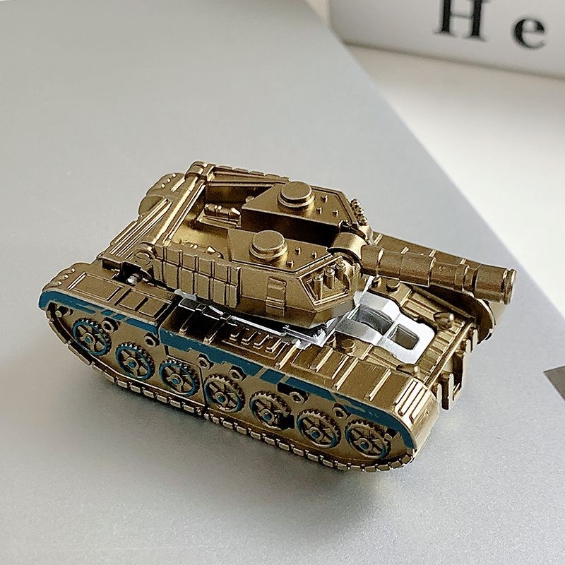 变形坦克机器人手指陀螺儿童创意机甲仿真指尖解压发泄旋转玩具|undefined