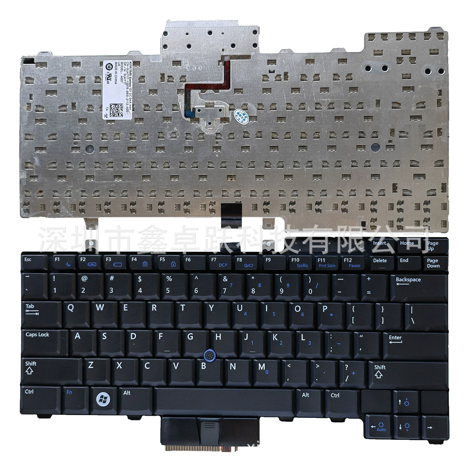 Laptop keyboard (Dell) for Latitude E6400 E6410 E6500 M2400 M4500, US layout, no backlight