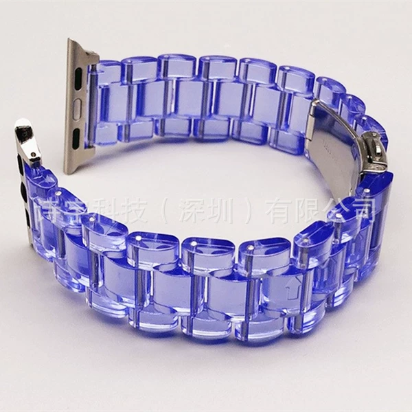 42/44/45/46/69mm Resin-Glacier Transparent Purple
