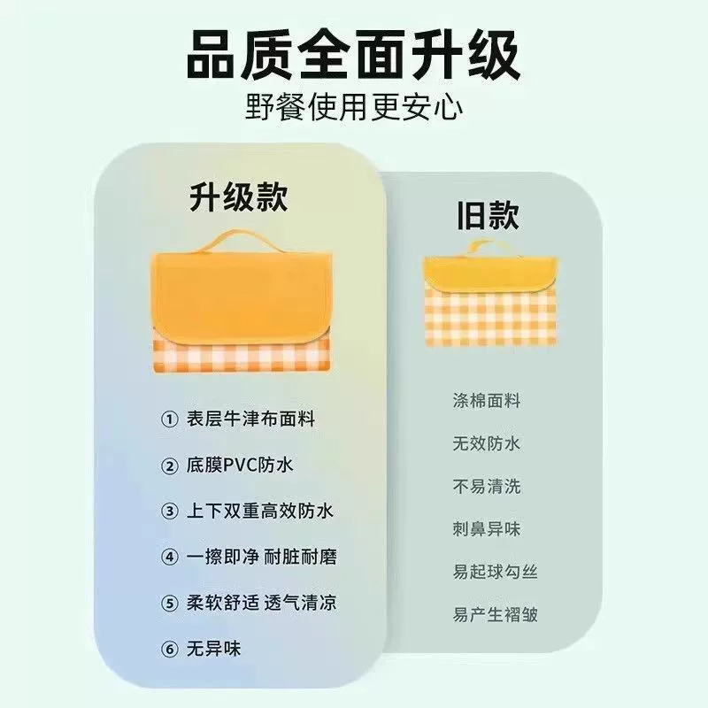 Travel waterproof handheld equipment for camping, increased thickness