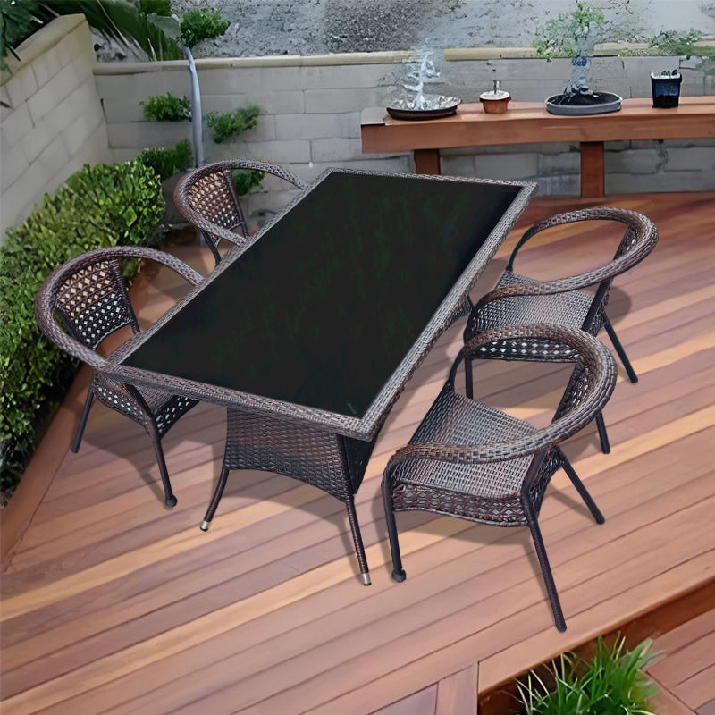 의자 4개 + 긴 테이블 150개