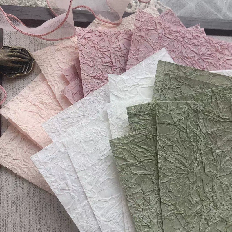 Специальная бумага, двухслойная плиссированная бумага с каменным узором, специальная бумага Missy, дополнительная упаковка, печать для ручного счета, основа для коллажа A4