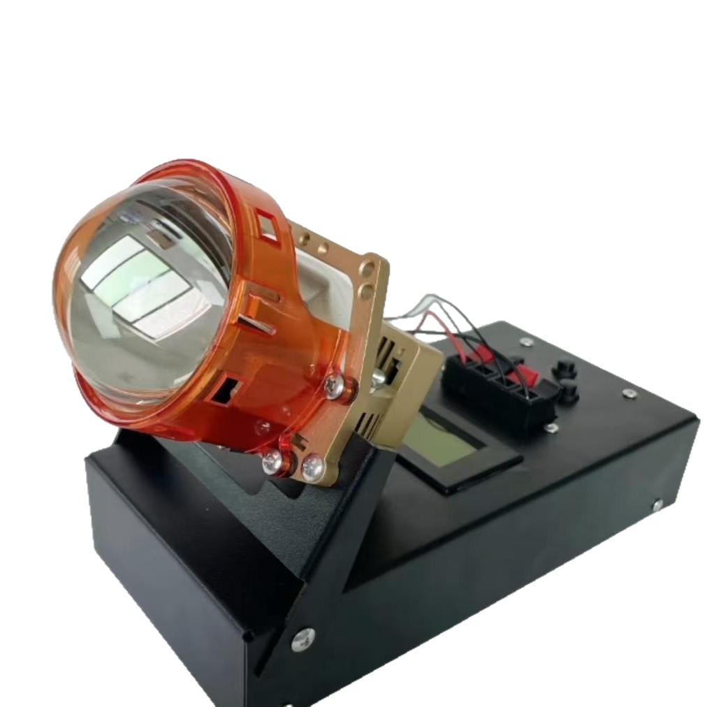 Probador de Corriente, Sensor de Luz para Automóvil, Lente LED, Soporte de Exhibición Móvil para Parámetros, Caja de Prueba de Fuente de Alimentación