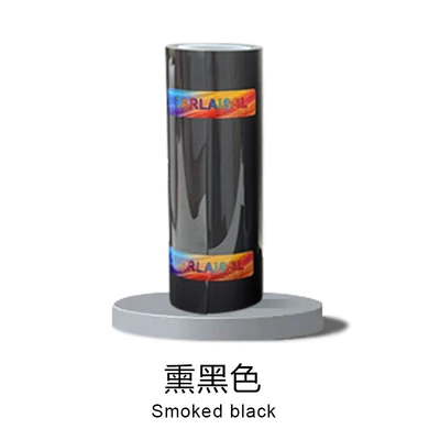Car headlight protective film, Carlaissl Tpu Blackened Headlight - tpu-smoked-black-smoked-black-30cm15m