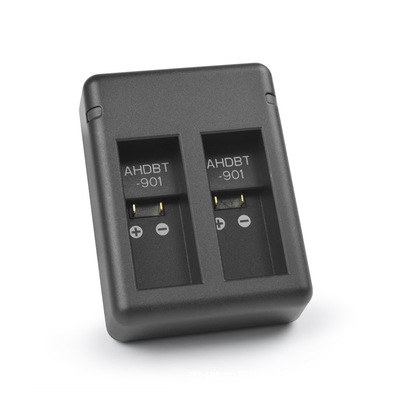 适用GoPro hero9 Black运动相机配件 电池USB双充充电器AHDBT-901|ru