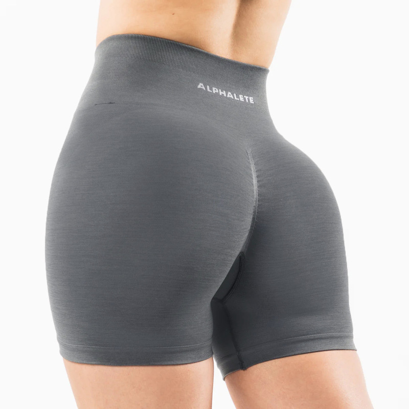 Alphalete ヨガパンツ シームレス ニット 高弾性 ショーツ レディース 夏 アウトドア ランニング スポーツ 速乾性 3点パンツ|undefined