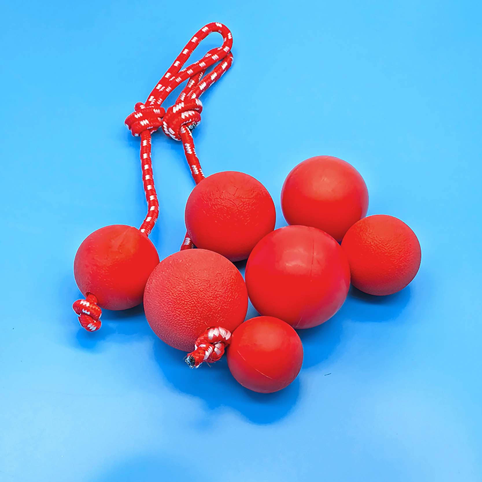 Игрушка для домашних животных кусать мяч, устойчивый к укусу, не гнилой резиновый эластический твердый шар интерактивная собака молярная игрушка для собак