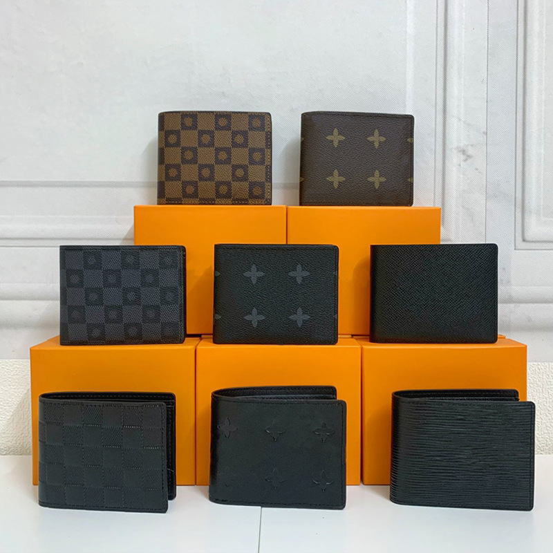 Cross-Border European and American Fashion Men's Wallet Short Half-Fold Genuine Leather Wallet with Packaging Export Supply Wallet 60895 Cross-Border European and American Fashion Men's Wallet Short Half-Fold Genuine Leather Wallet with Packaging Export Supply Wallet 60895