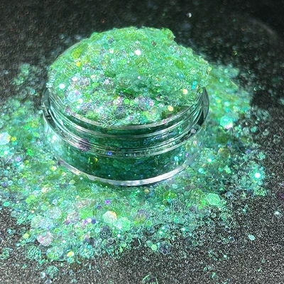 Dırnaq bəzəkləri – Iridescent Polarized Semi-Transparent Sparkling - 1712-30ml