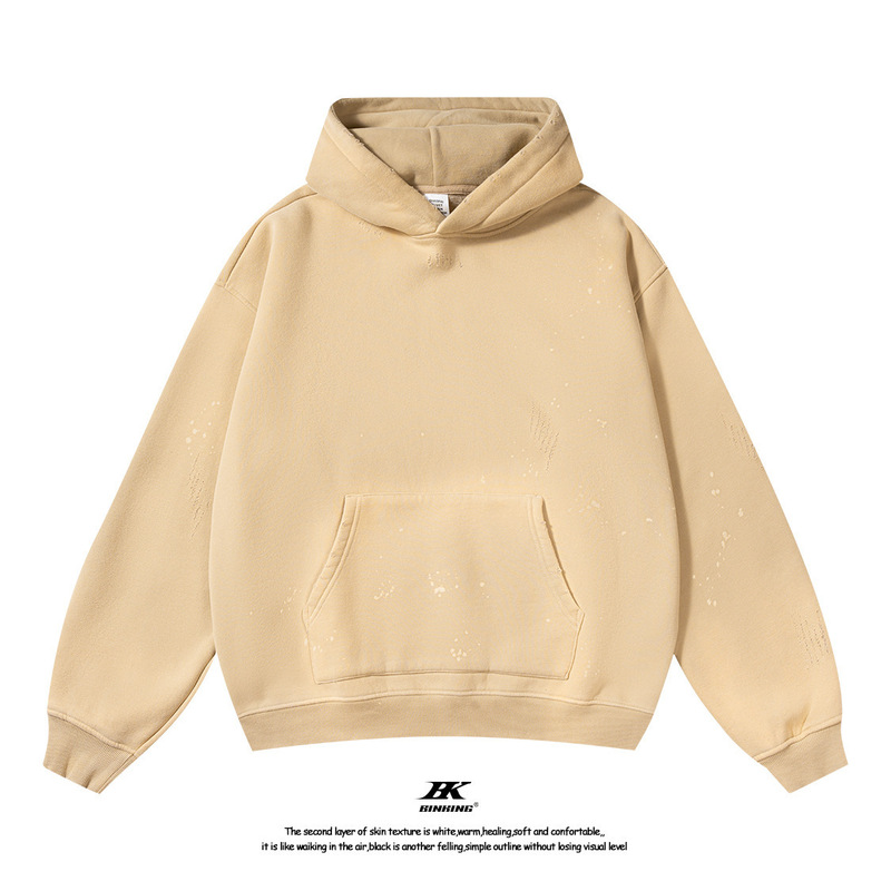 ハイストリート KANYE カニエ スプラッシュ インク ウォッシュ デストラクティブ パーカー INS グラデーション デザイン クール スウェットシャツ 男女兼用|undefined