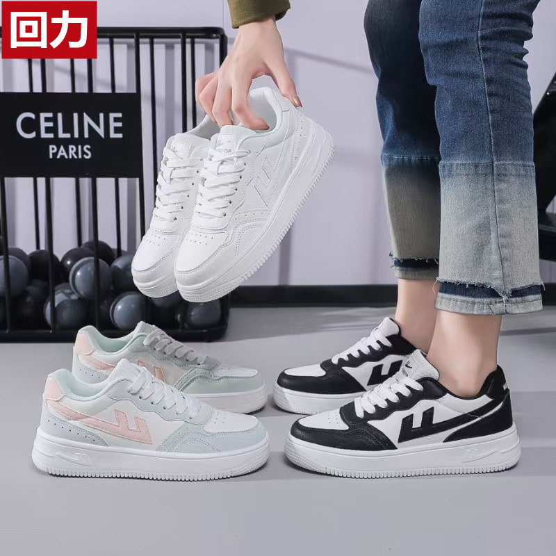 Women's Shoes Classic Versatile Student Breathable Low-Cut Sneakers Ultra-Light Sole Korean Style Sports Shoes White Shoes Men's Shoes